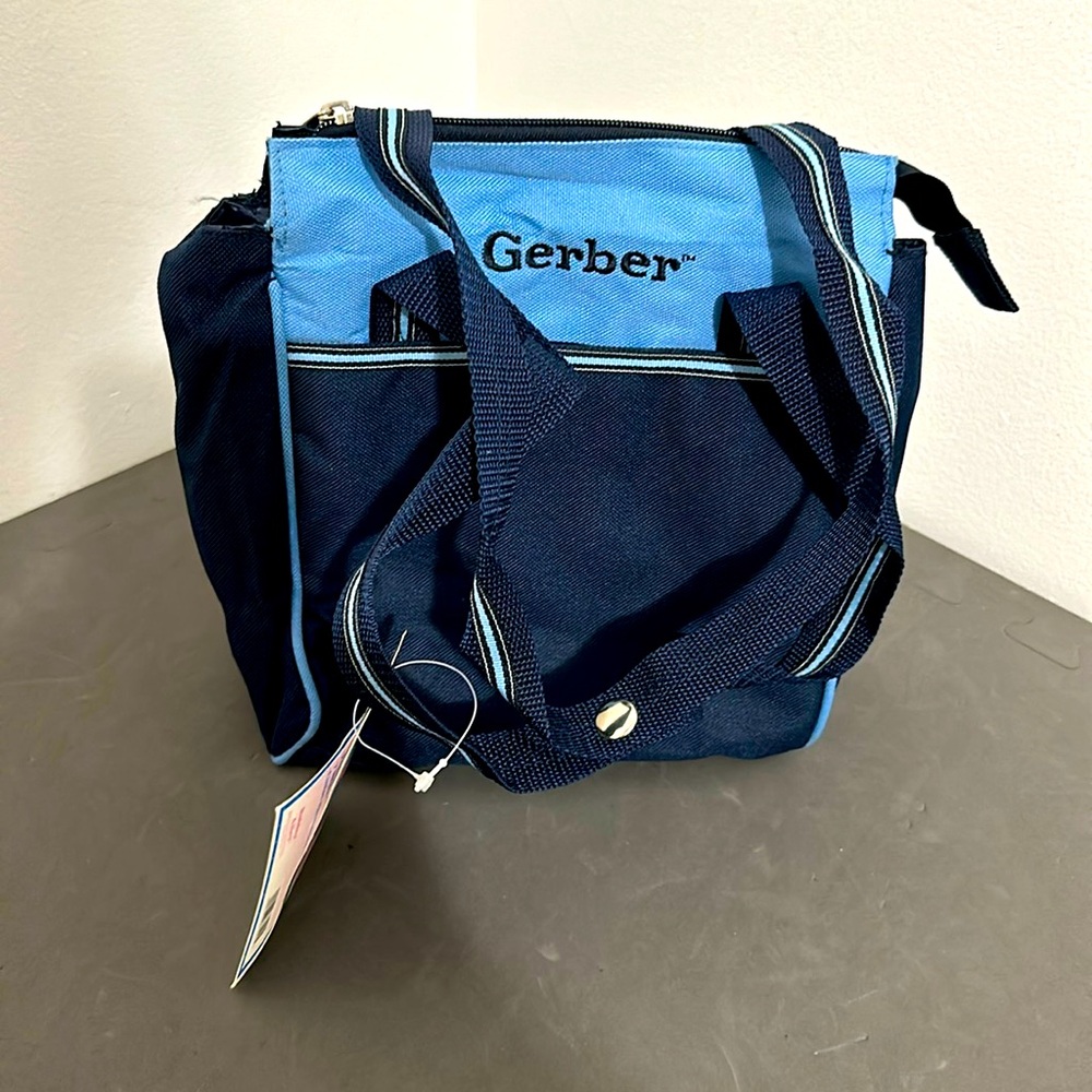 Gerber Mini Cooler Insulated Food and diaper Bag Rare